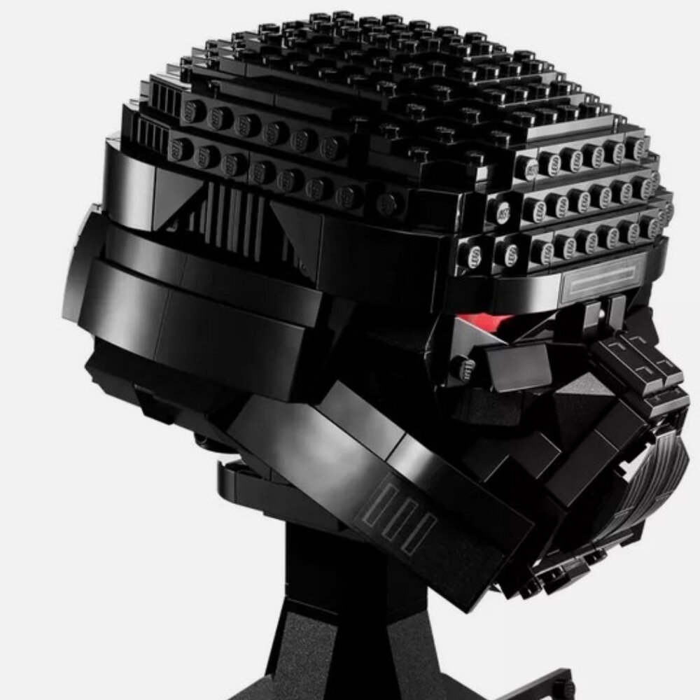 New Sealed Lego Star Wars Dark Trooper Helmet Retired & Collectible Set 75343 - Picture 9 of 10
